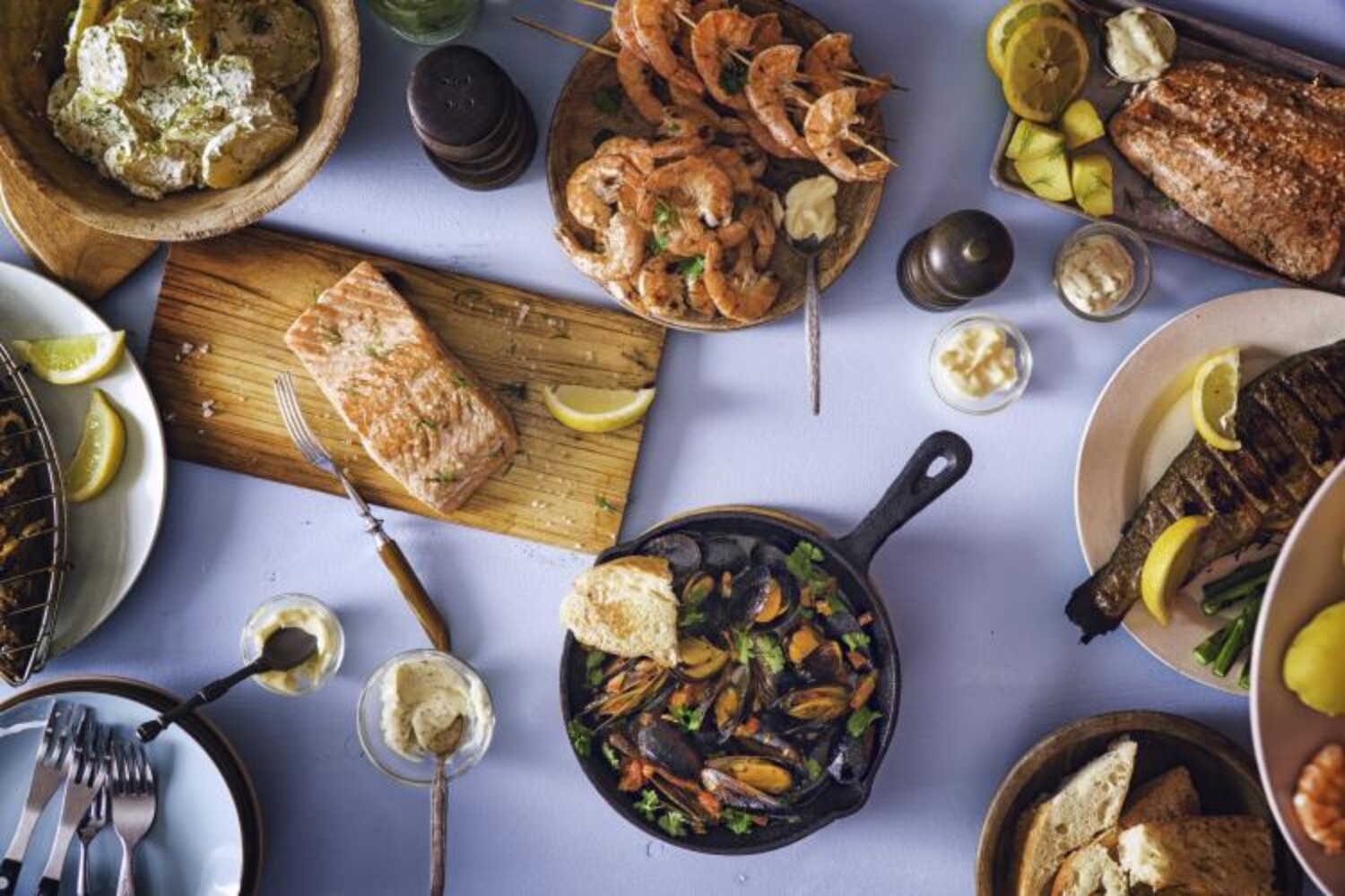 Fish and shellfish dishes iStock 864158424