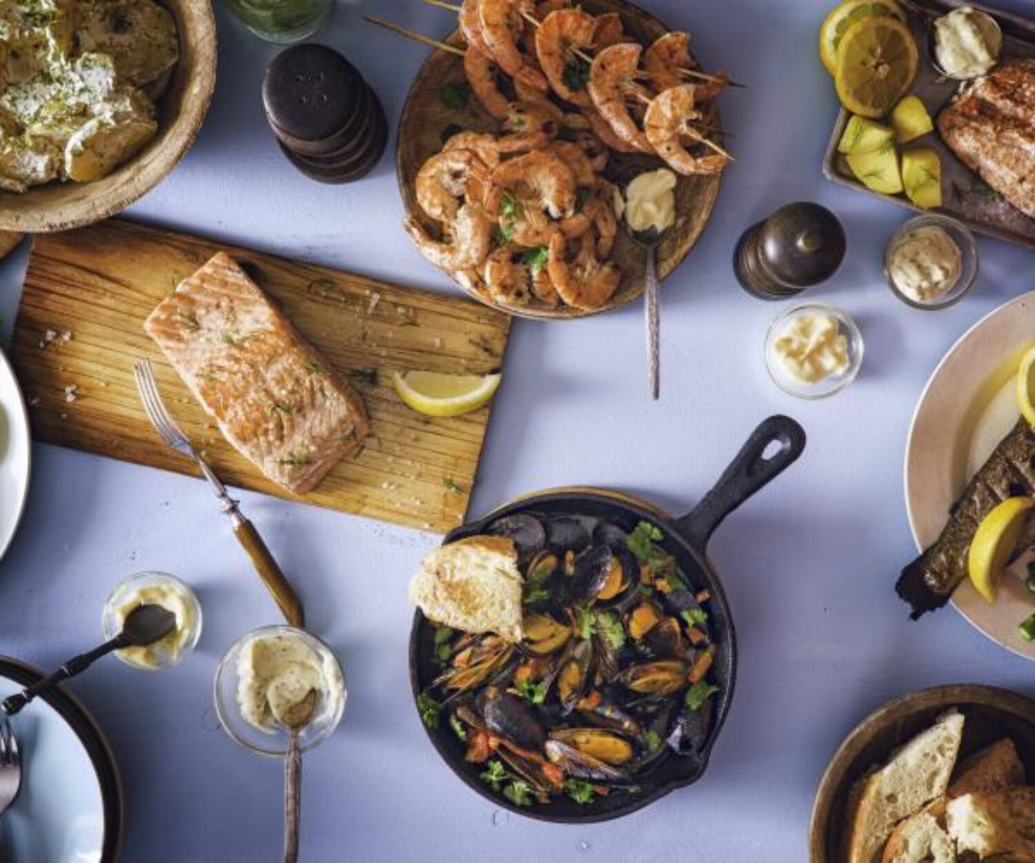 Fish and shellfish dishes iStock 864158424